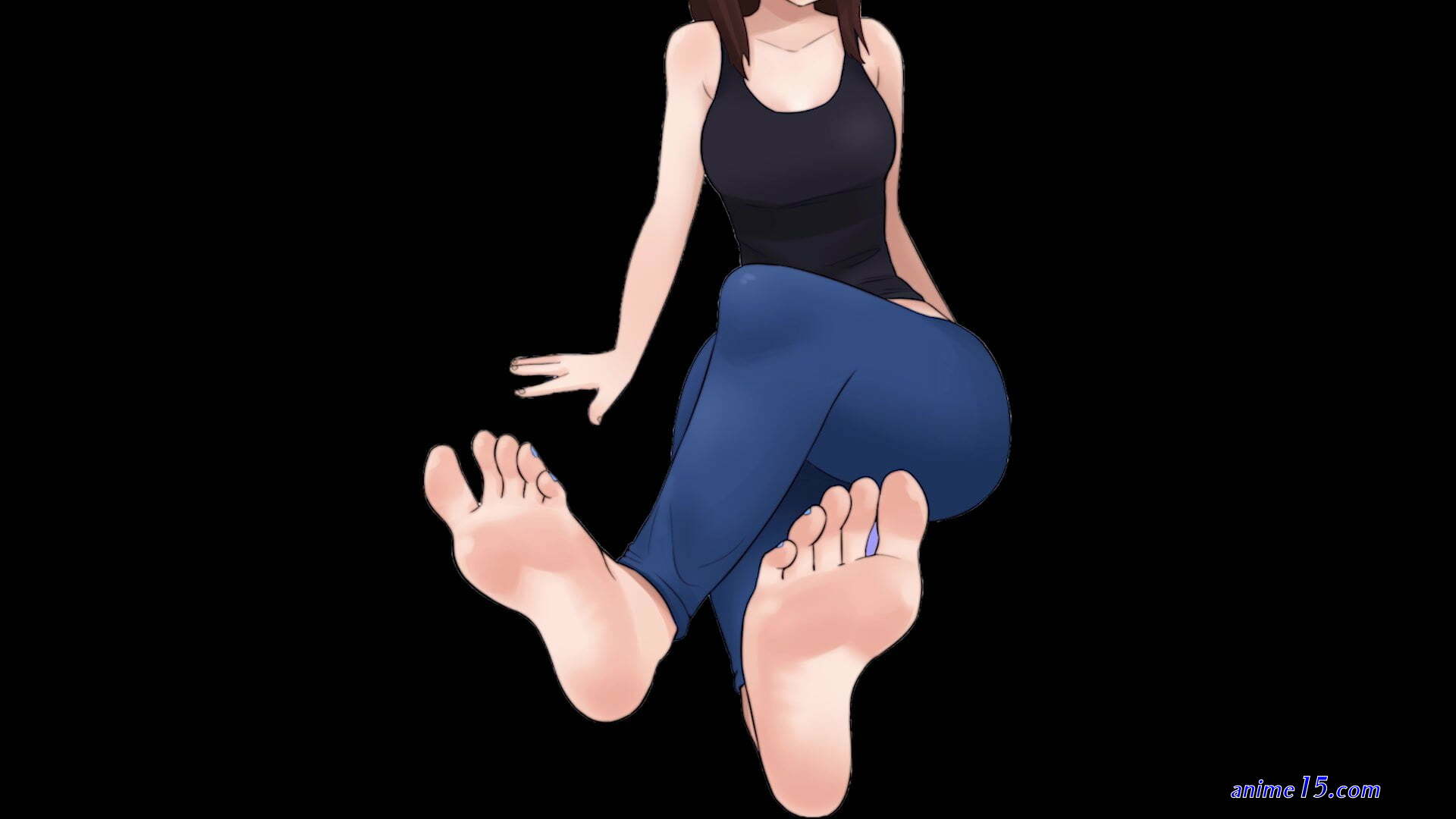 dirty anime feet make you cum and eat it images