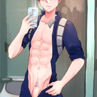nude boy anime