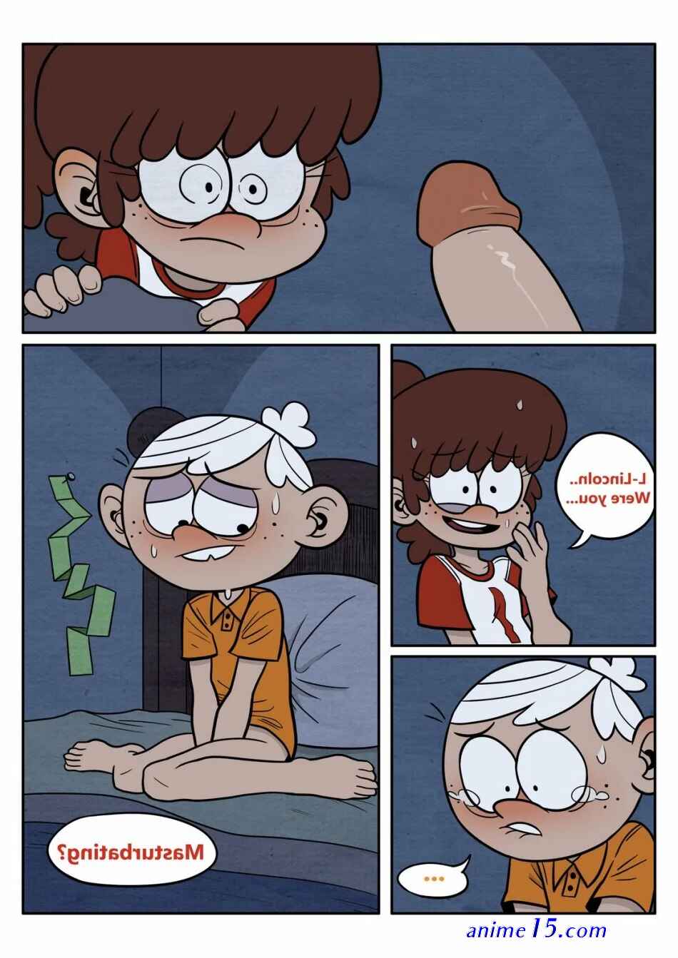 loud house anime comic sex lingcin and sam maultpron