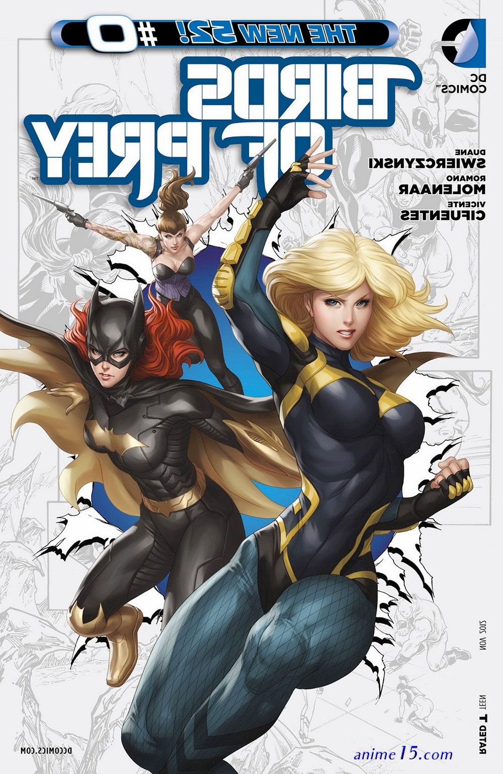 birds of prey xxx comics