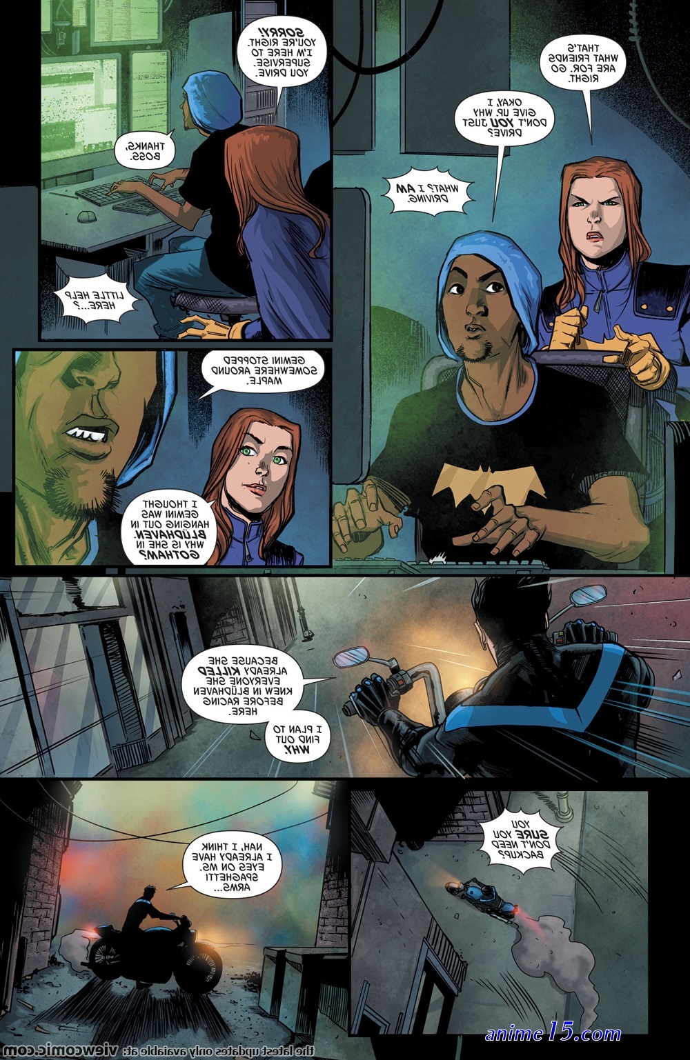 birds of prey xxx comics
