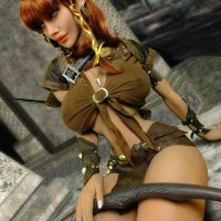 medium tits anime