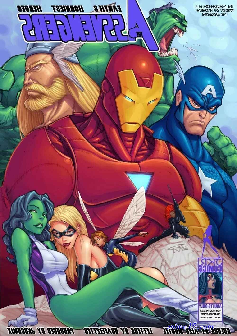 top parody adult comics