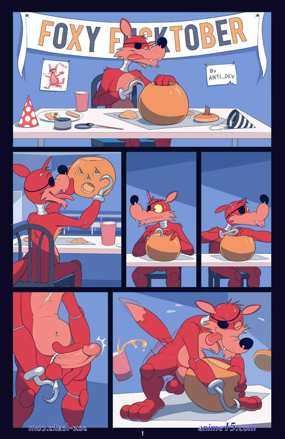 fnaf comics porn