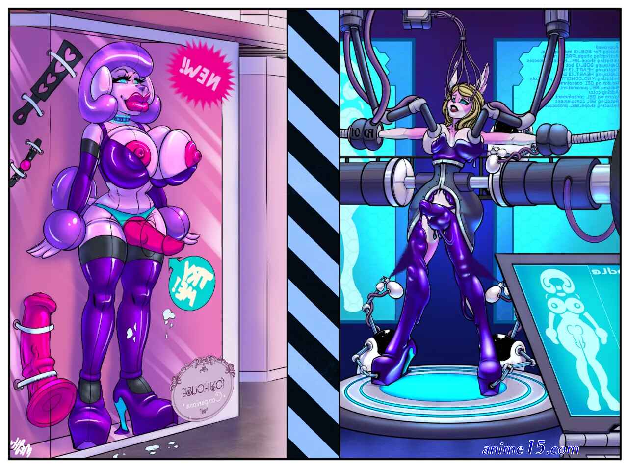 man transformed into female mannequin porn comics