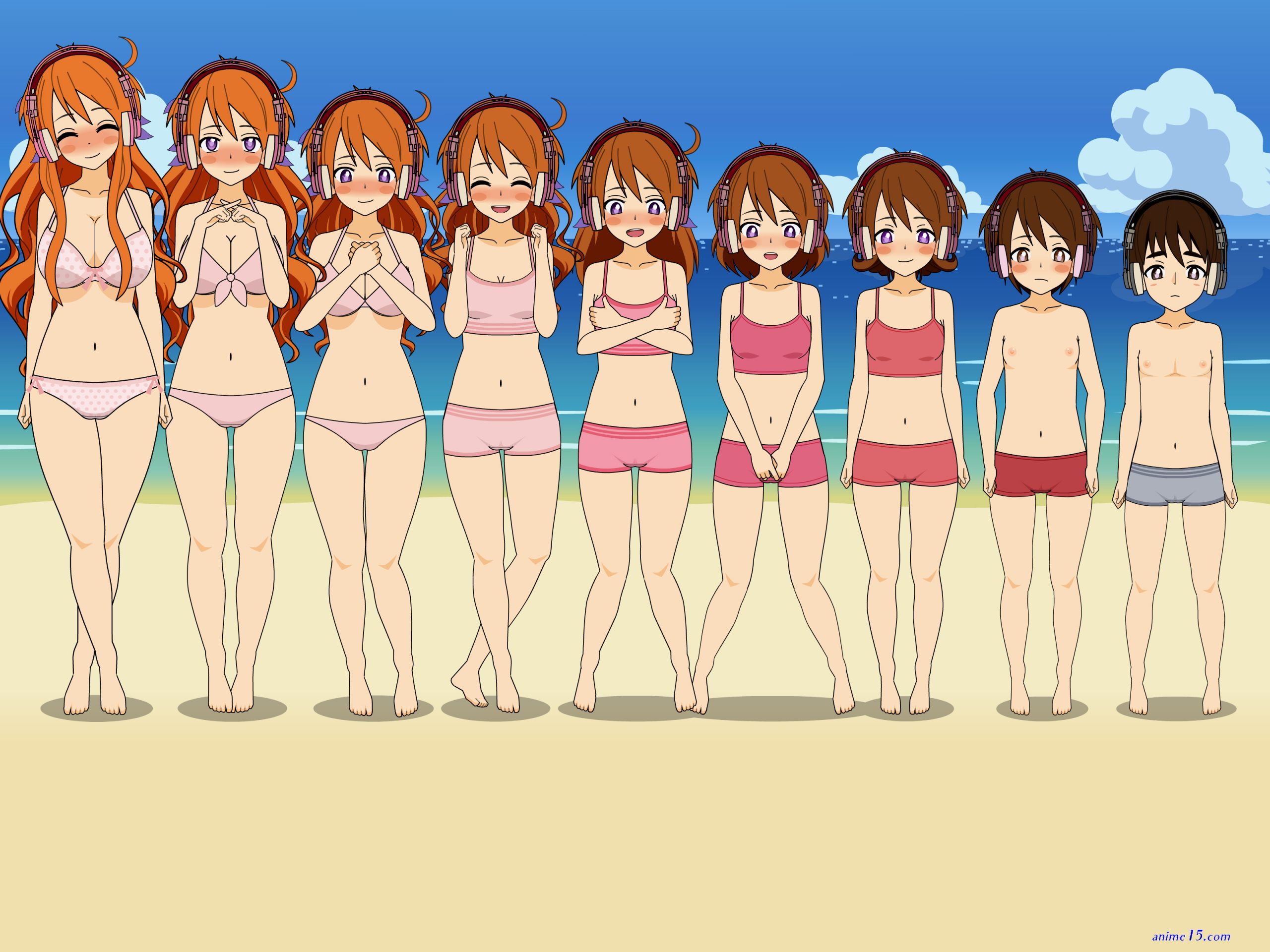 nude boy anime
