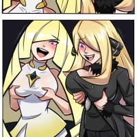 pokemon porn cynthia x dawn comics