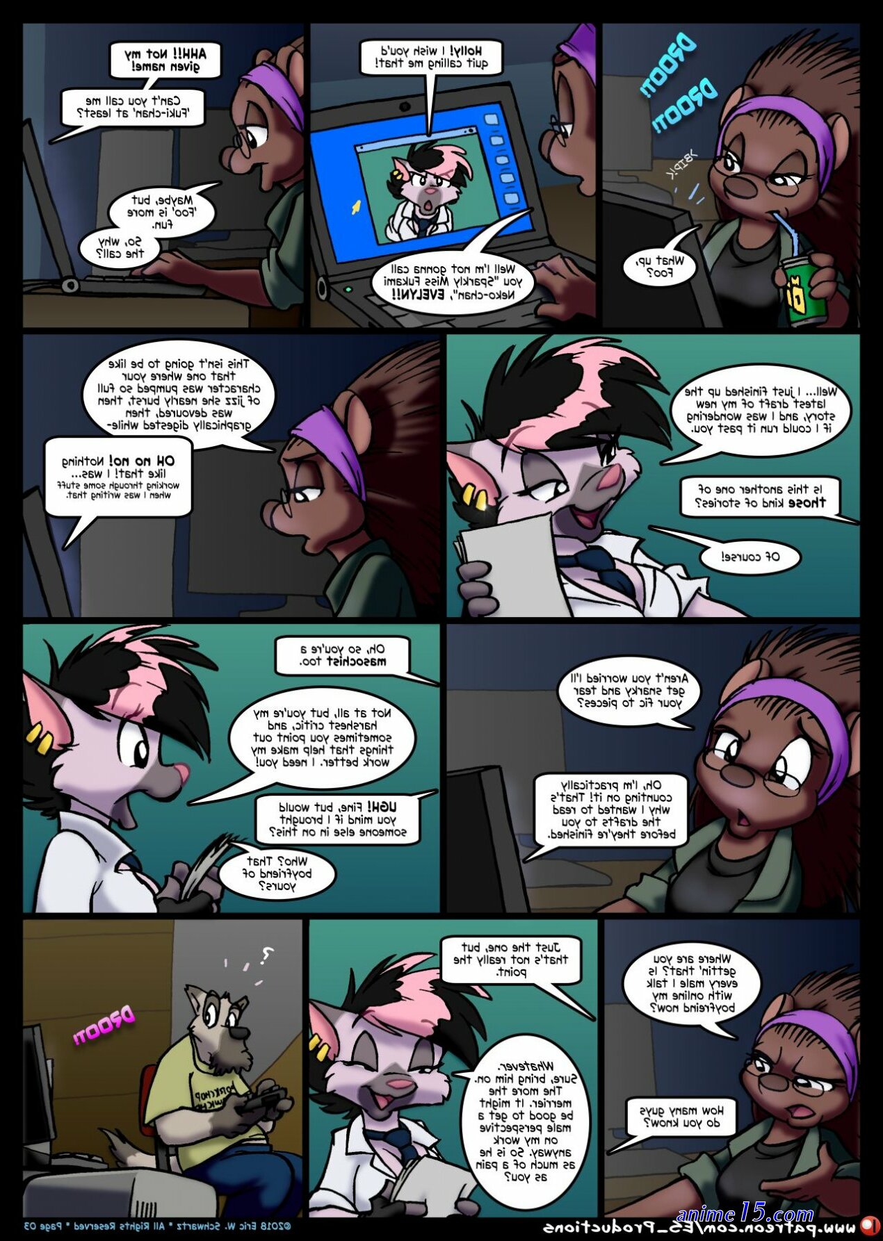 eric w schwartz a story before bed porn comics