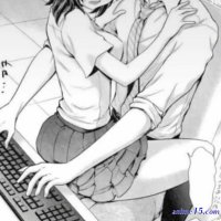 horny anime couple pic