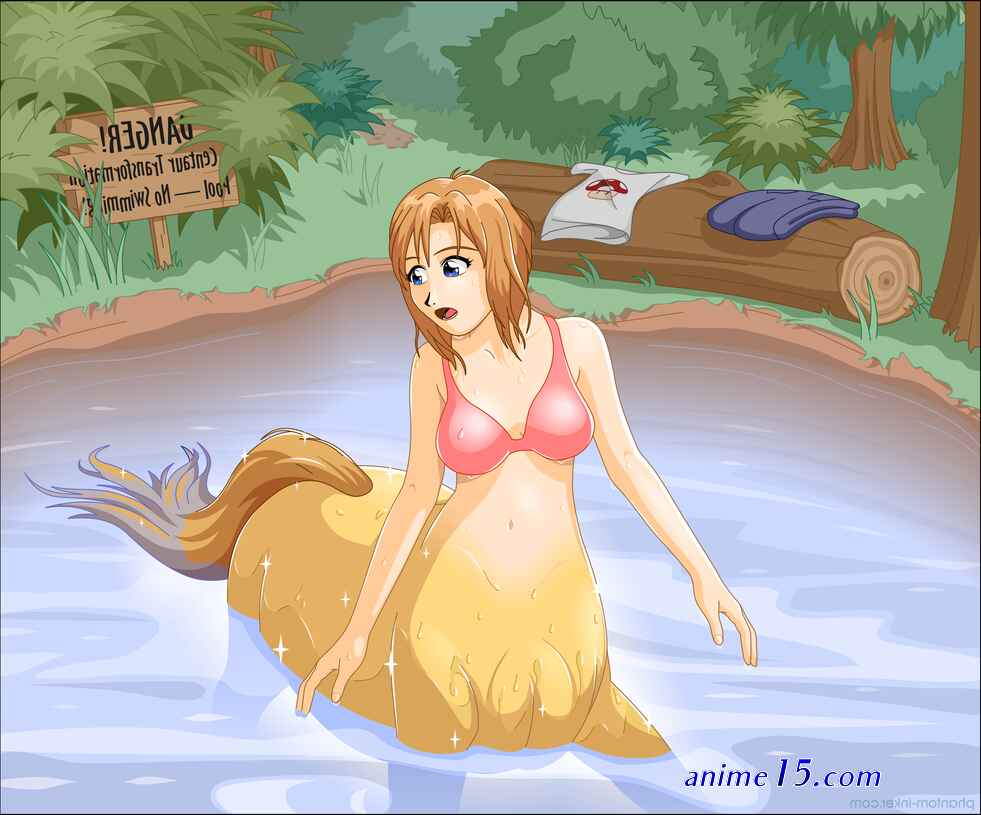 transformation porn anime girl in a bikini