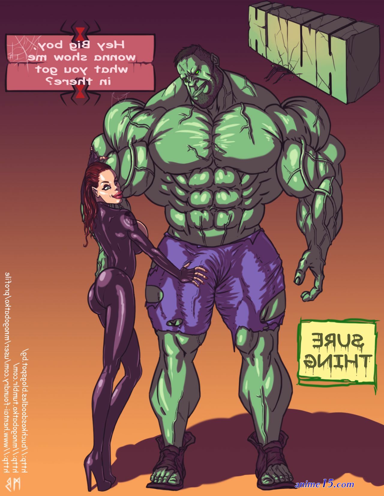 black widow porn comics