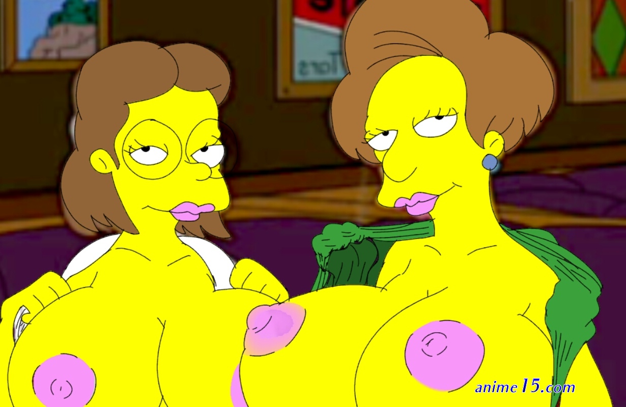 the simpsons huge tits comics