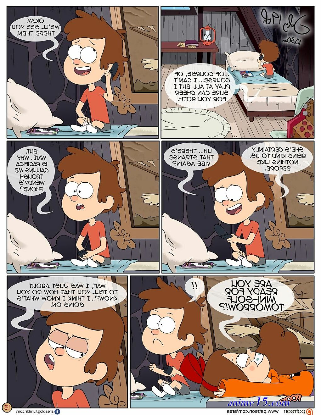 gravity falls porn comics next summer
