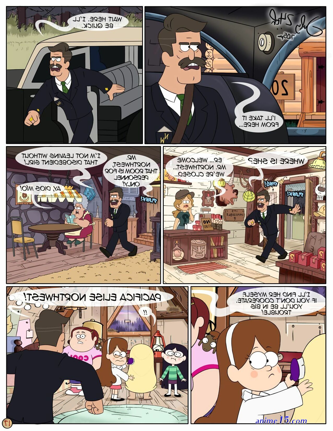 gravity falls porn comics next summer