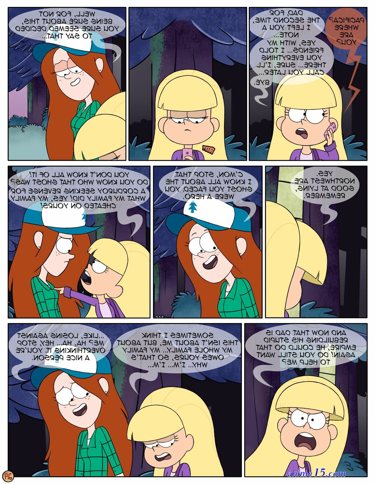 gravity falls porn comics next summer
