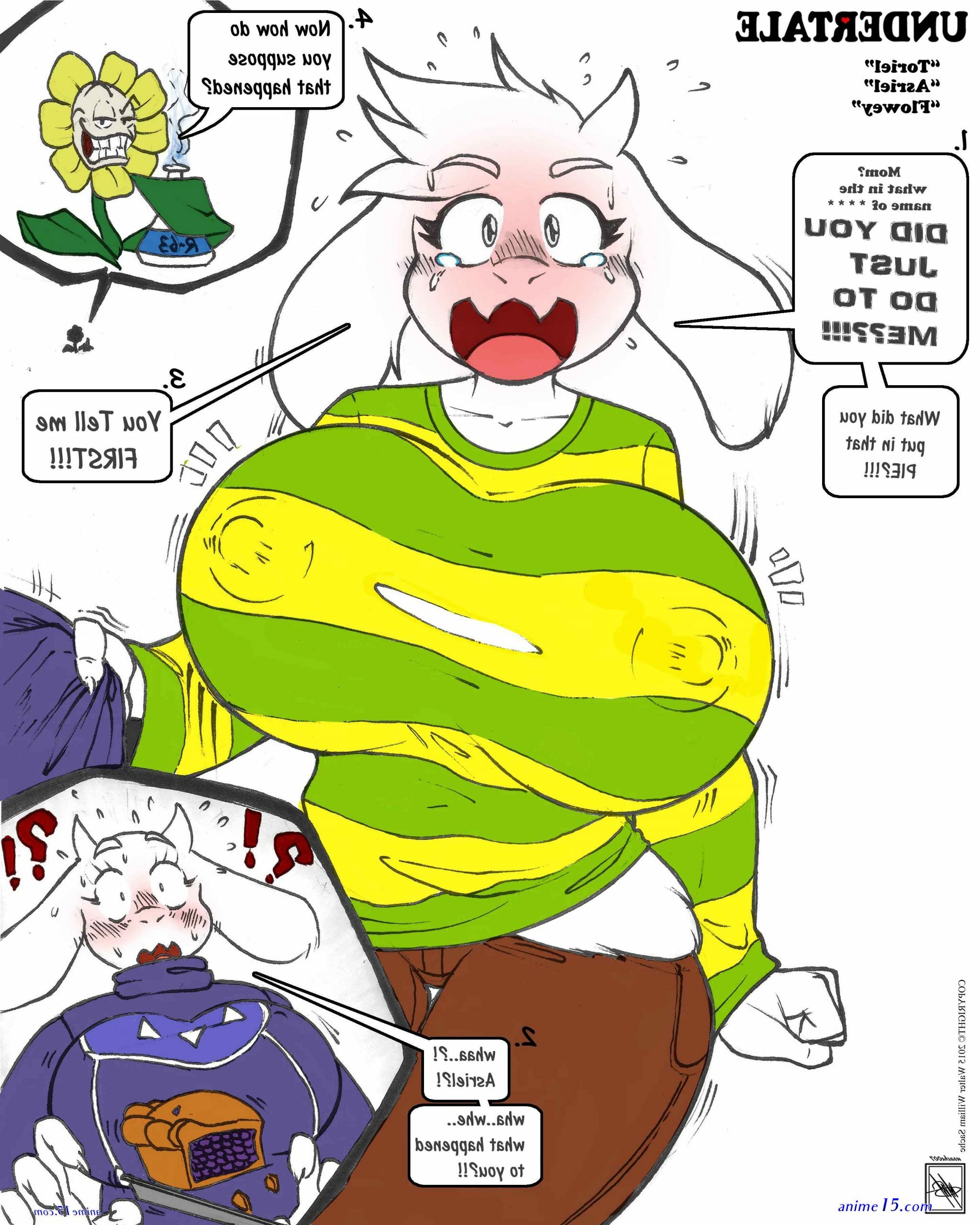 sexy big tits and ass undertale comics