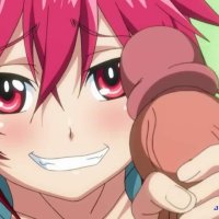 anime pink girl devil porn