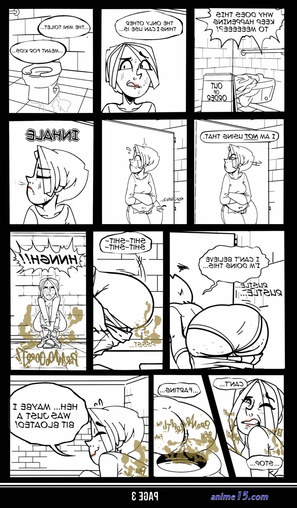 toilet scat comics