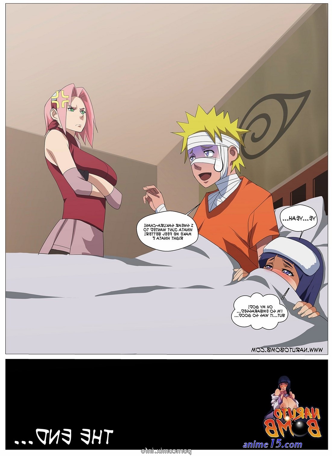kawaki x hinata comics porno