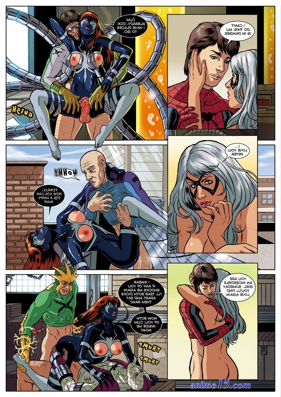 spiderman sex comics