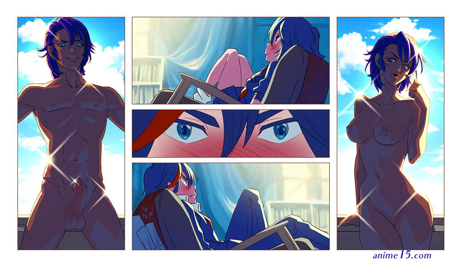 gender bender anime porn