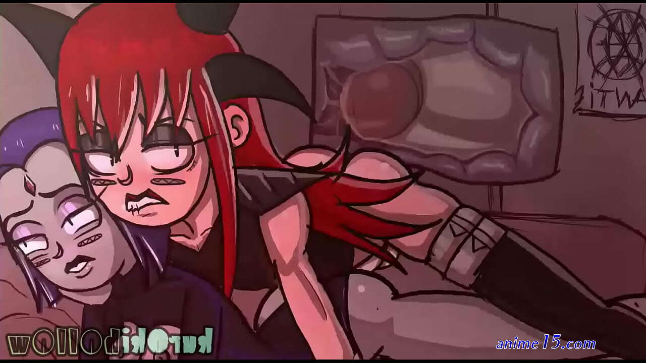 anime pink girl devil porn