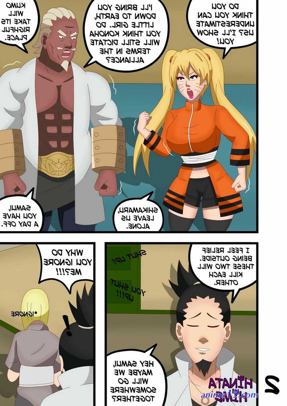kawaki x hinata comics porno