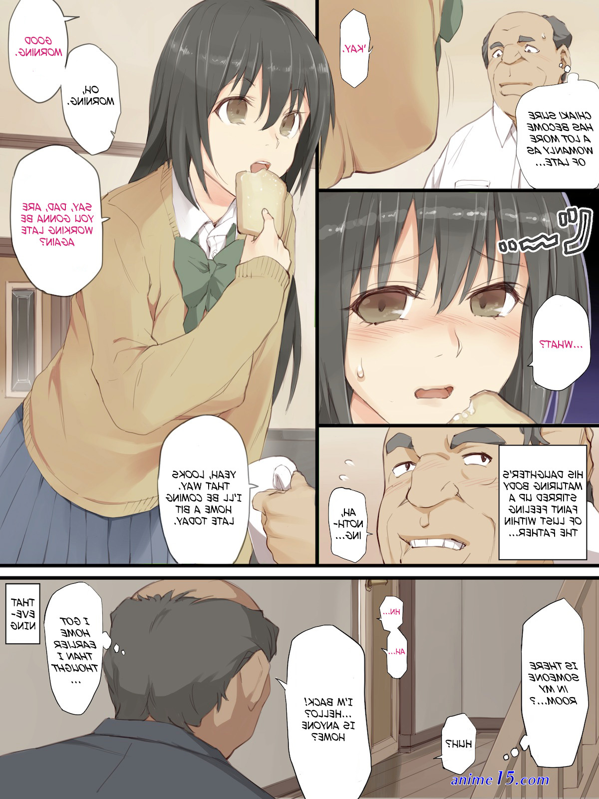 dad and daughter hentai comics
