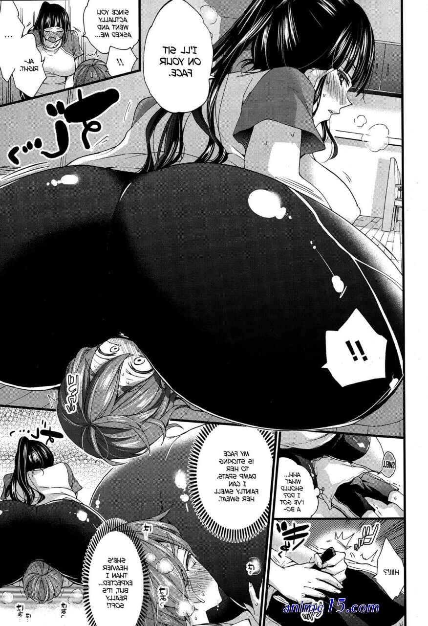 anime facesitting comic porn