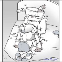 comics porn cuphead mugman