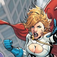 personagens da dc comics poderosa power girl wallpaper