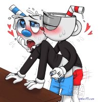 comics porn cuphead mugman