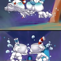 comics porn cuphead mugman