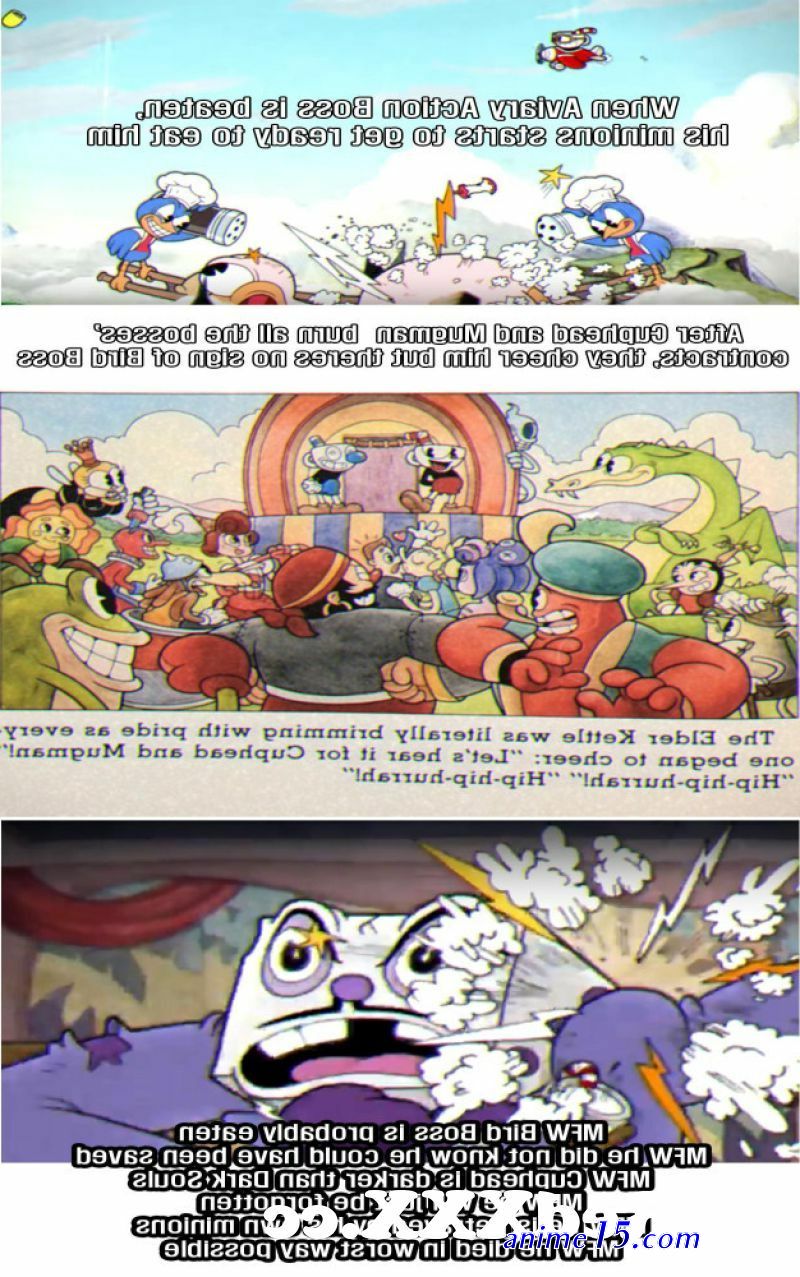 comics porn cuphead mugman