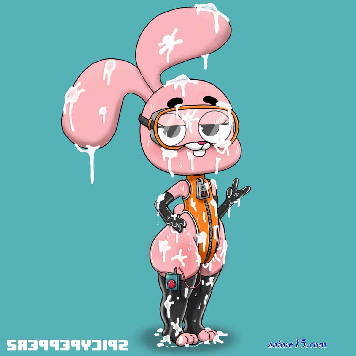 nicole amazing world of gumball anime porn gif