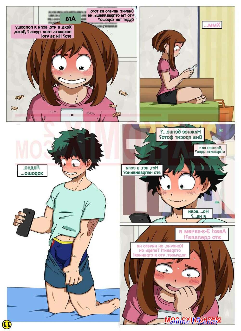 my hero porn comics