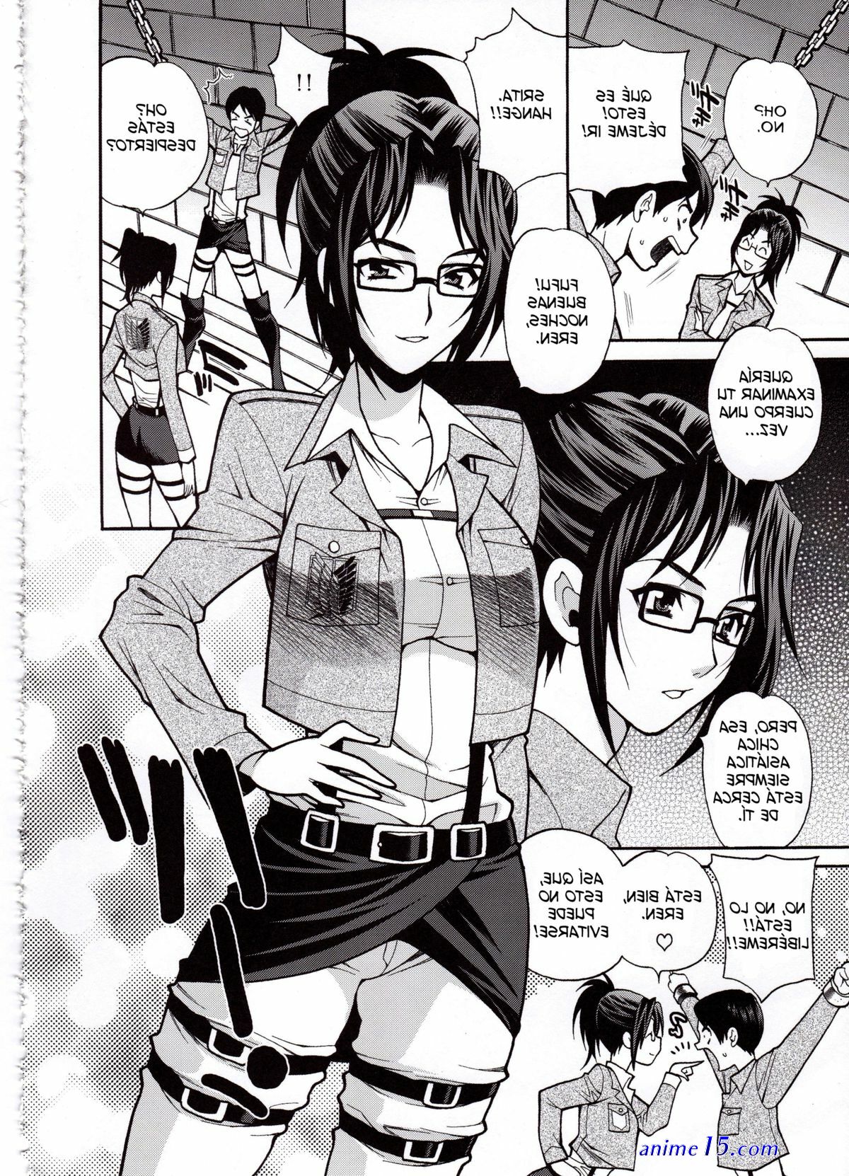 attack on titan hentai comics
