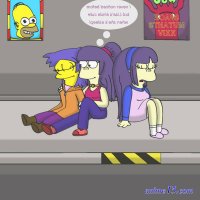 sherry comics porno die simpsons