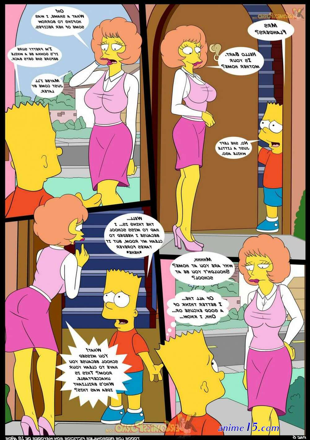 sherry comics porno die simpsons