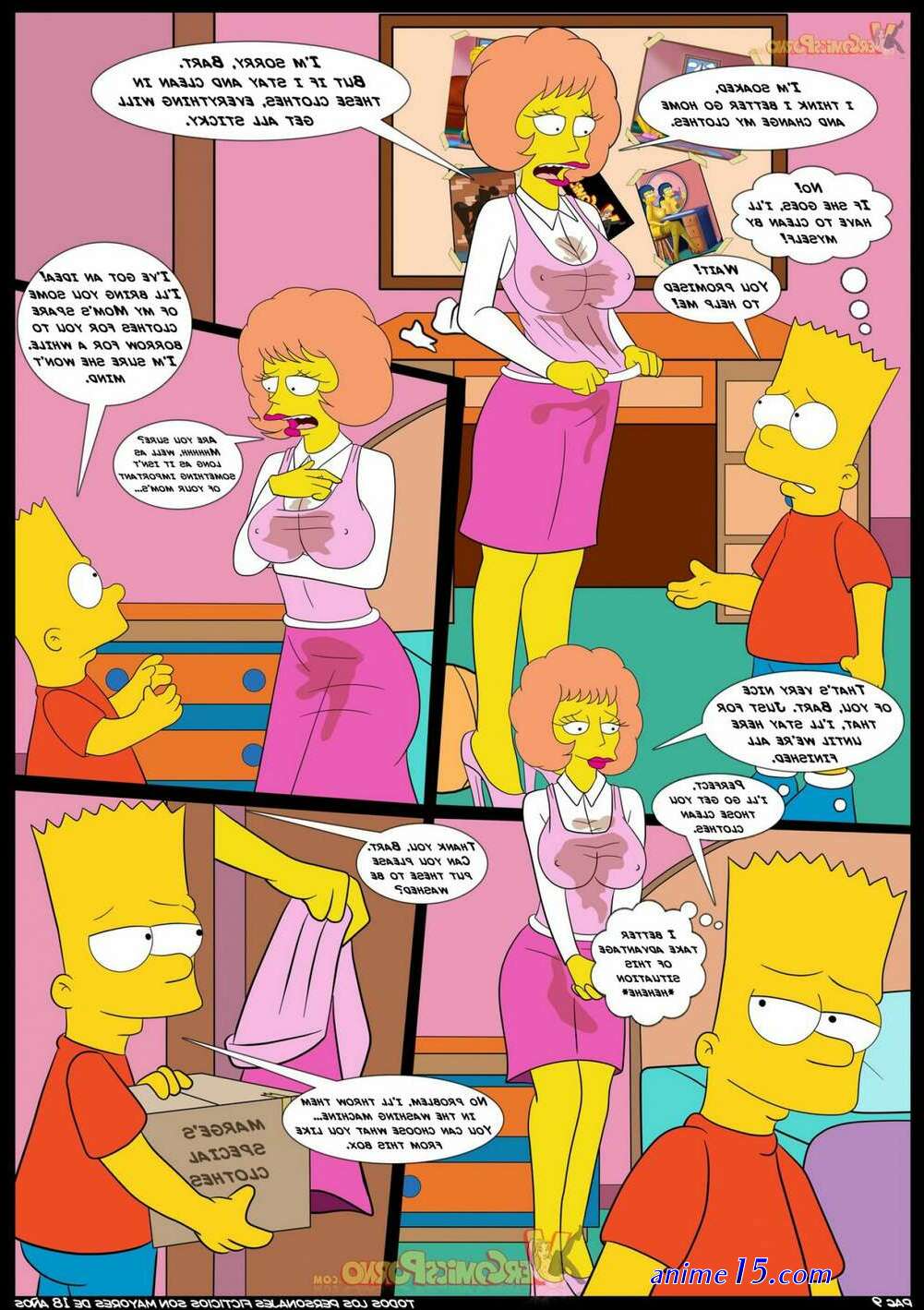 sherry comics porno die simpsons