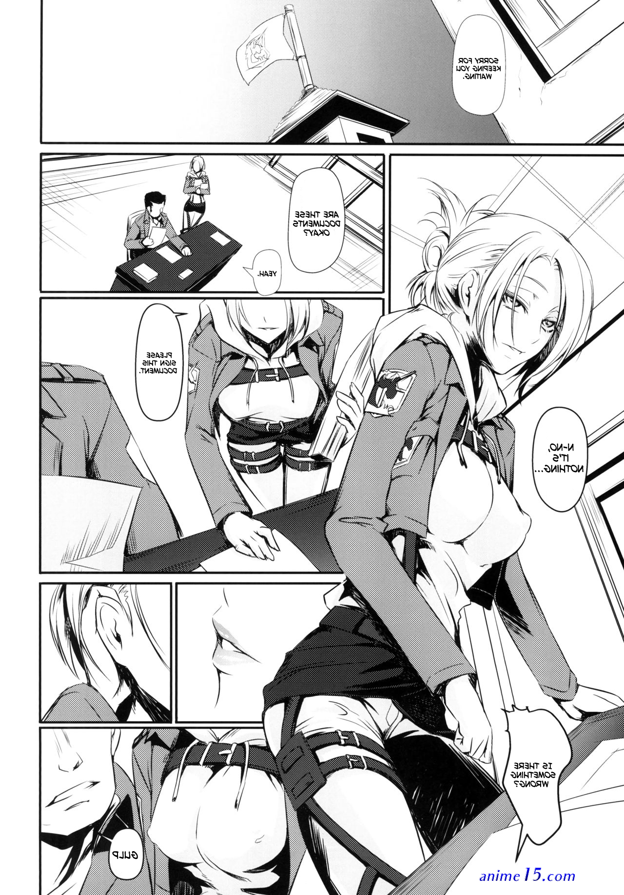 attack on titan hentai comics