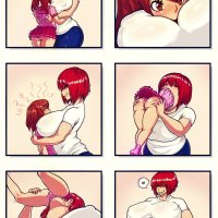 anime girl peeing and vore porn comic