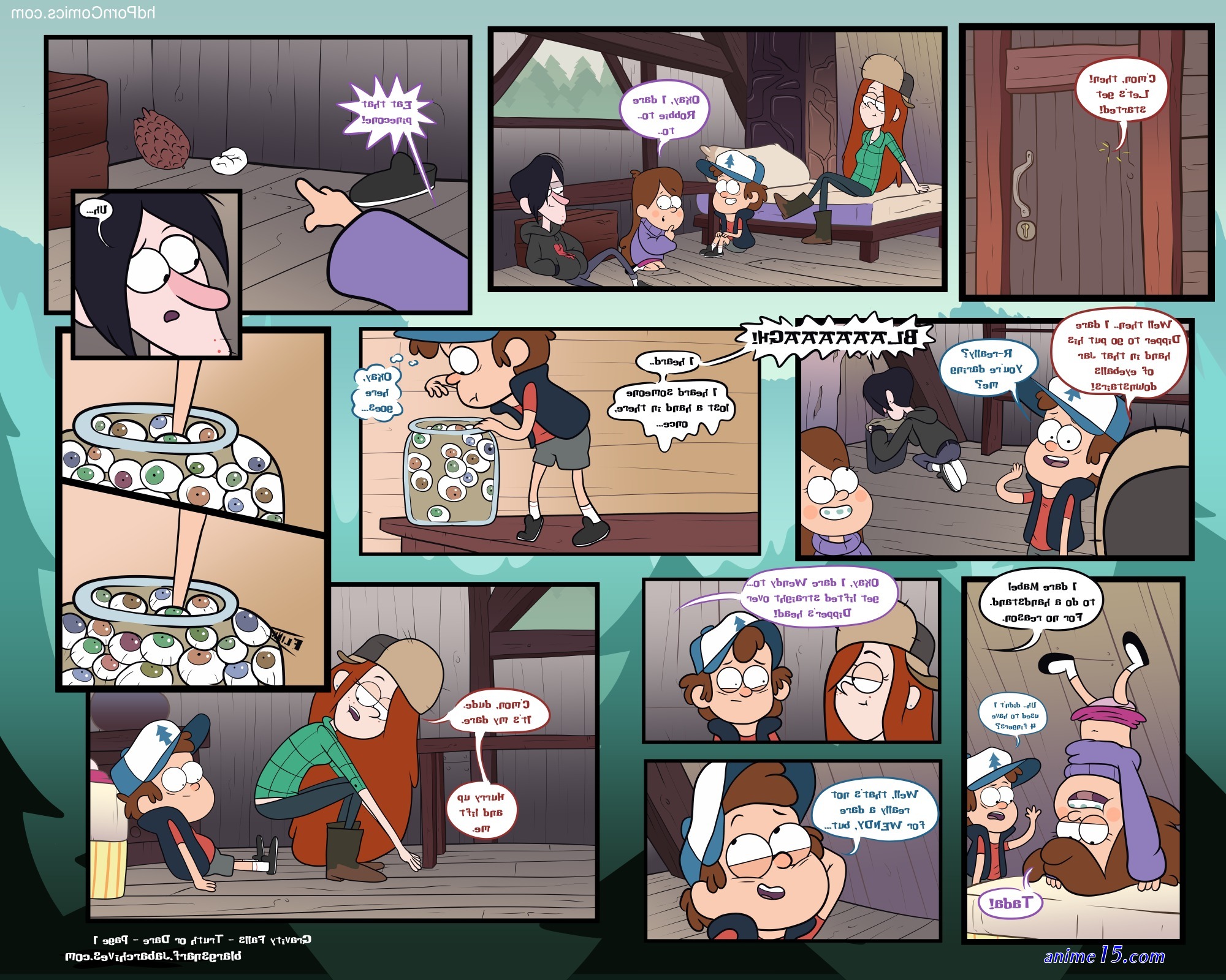 gravity falls porn comics next summer