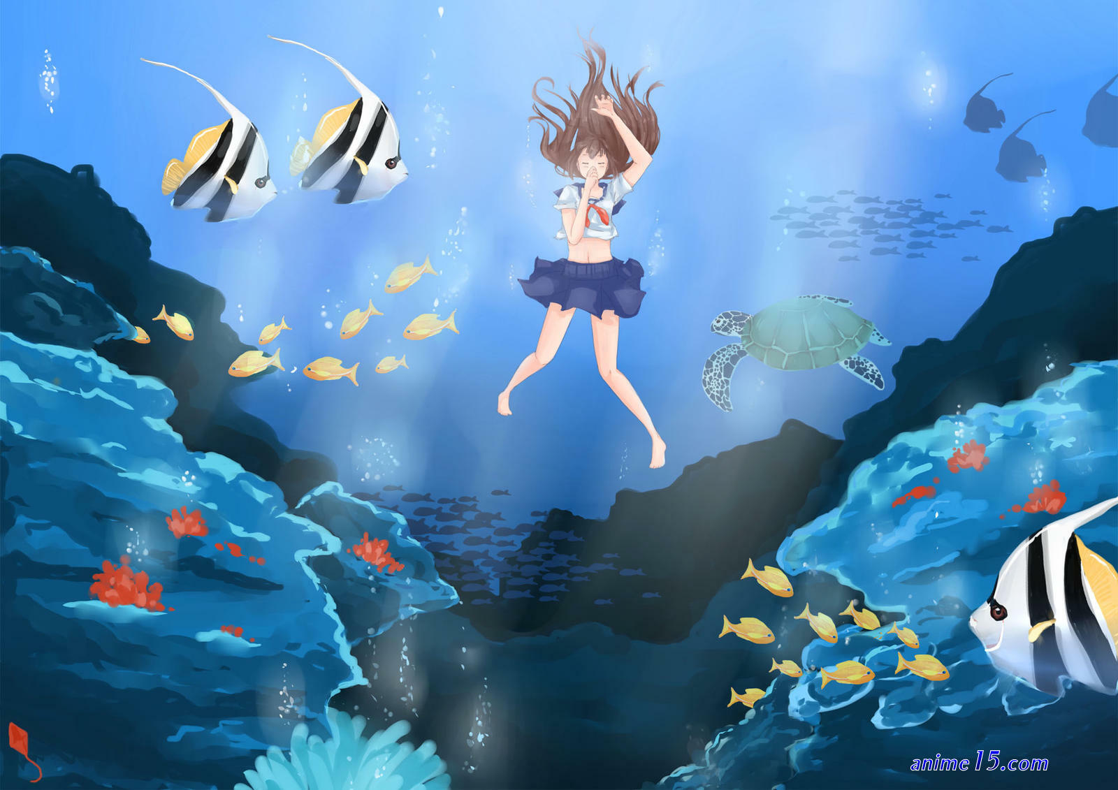 scuba fish manga comics porn
