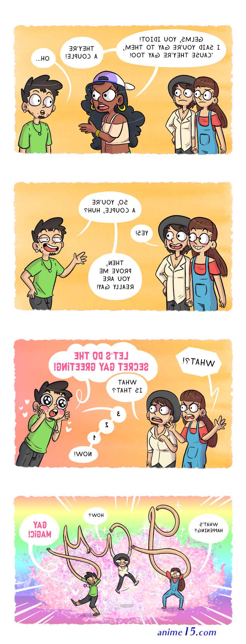 gay uncensored comics