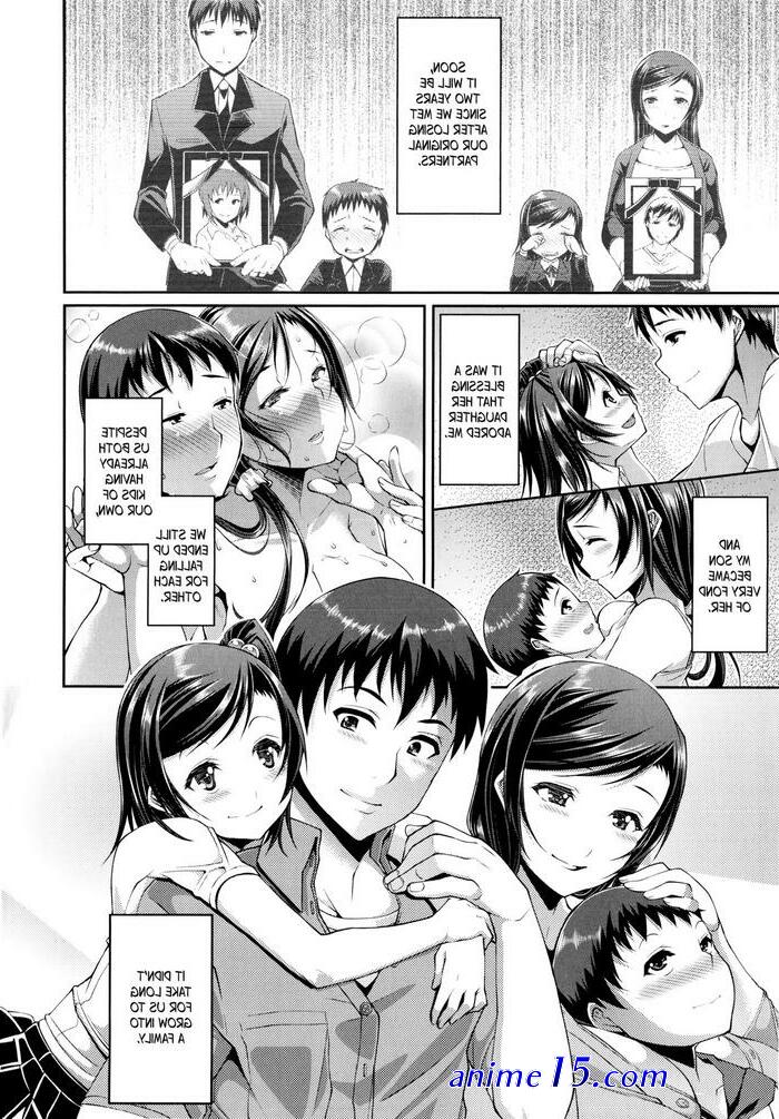 hot anime henati mom and daughter comic