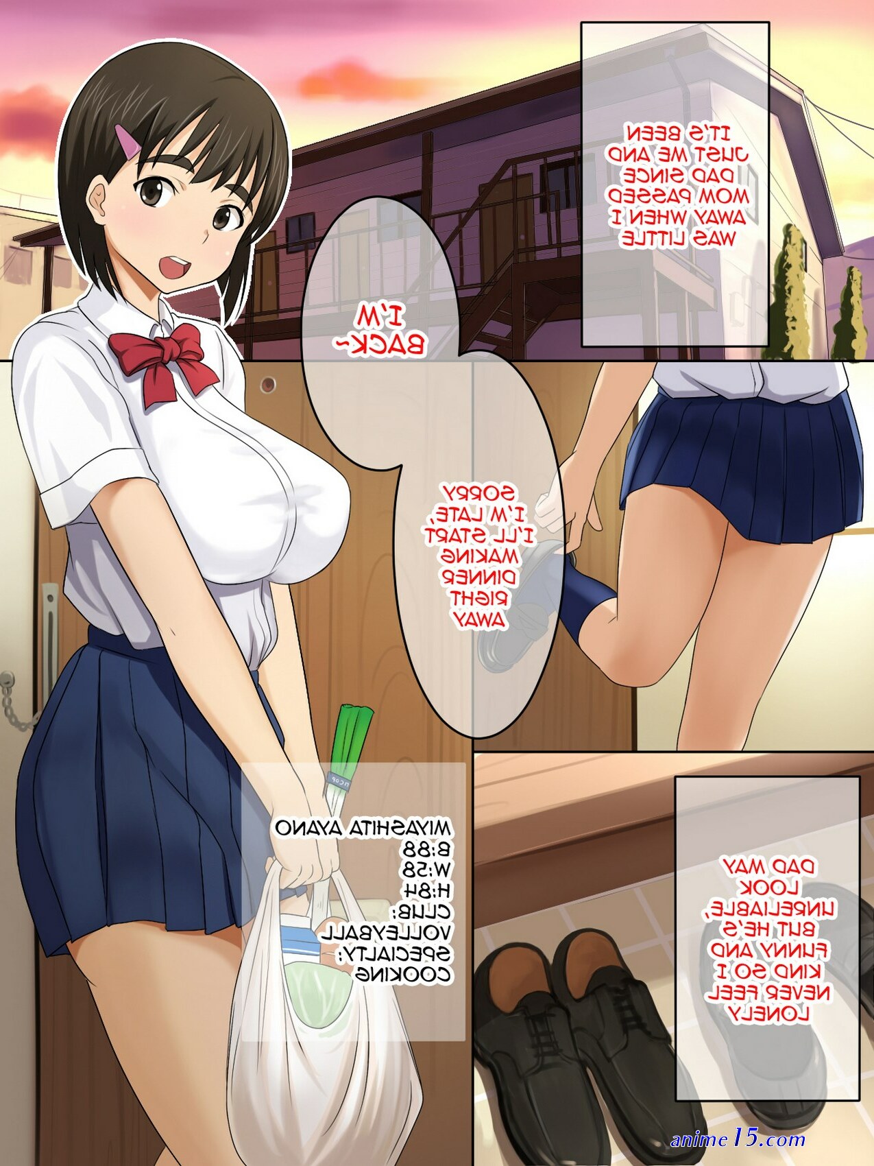 hot anime henati mom and daughter comic