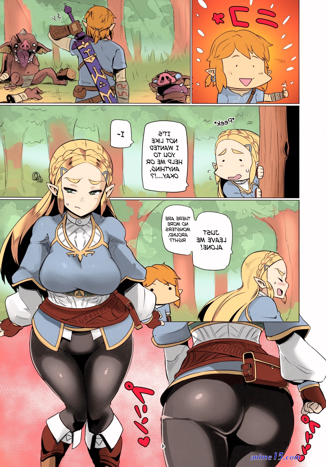 nude zelink comics