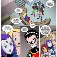los jovenes titanes comics porno