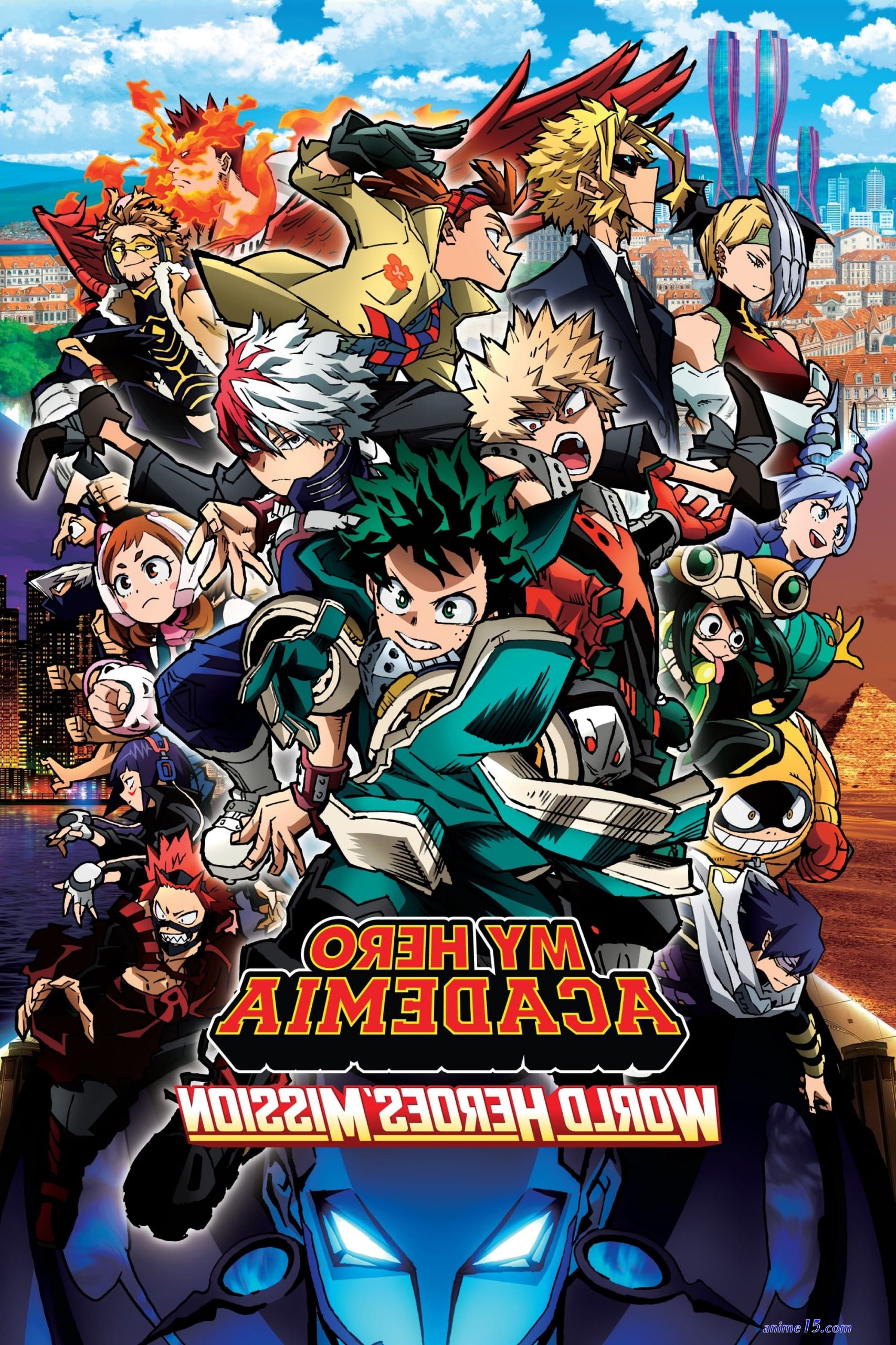 my hero académie world streaming